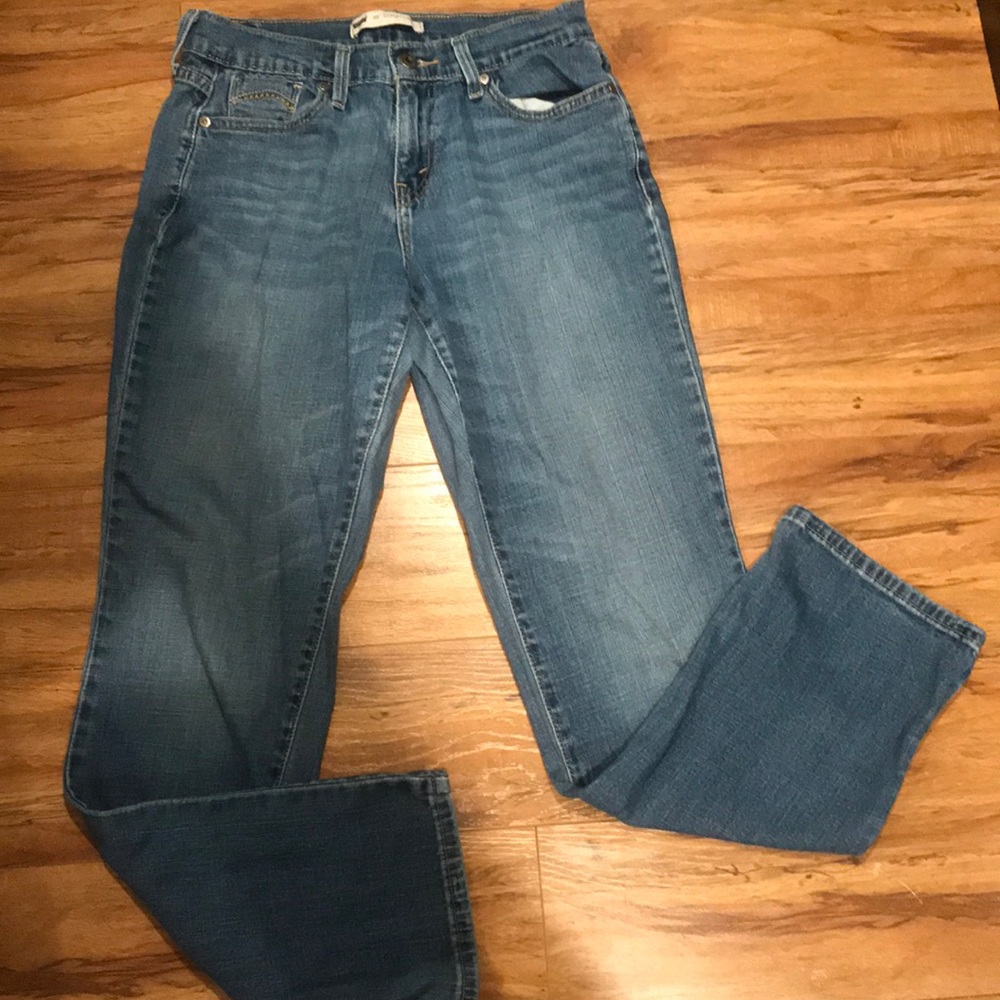Levi’s 505 light blue denim